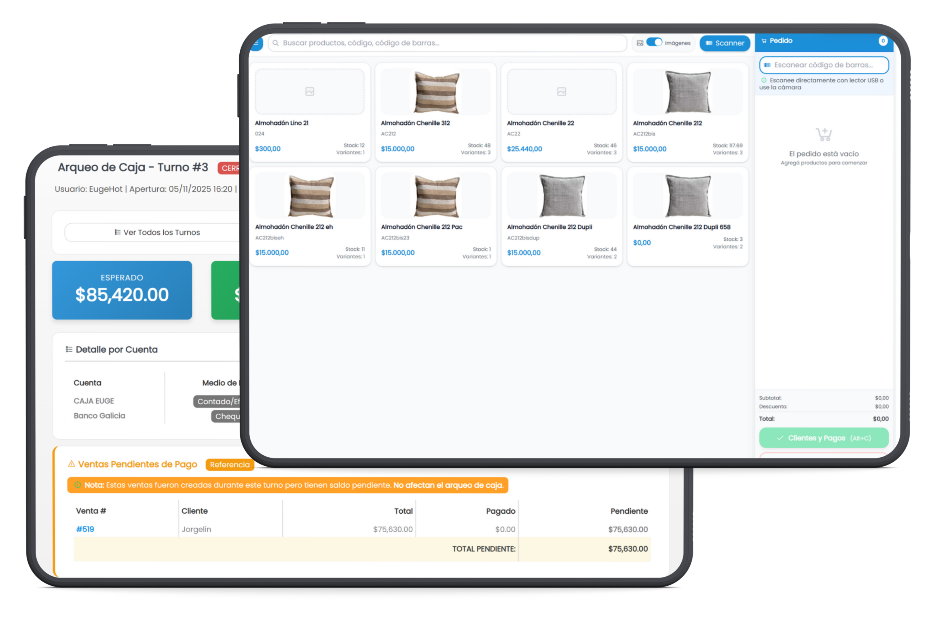 POS y Turnos de Caja